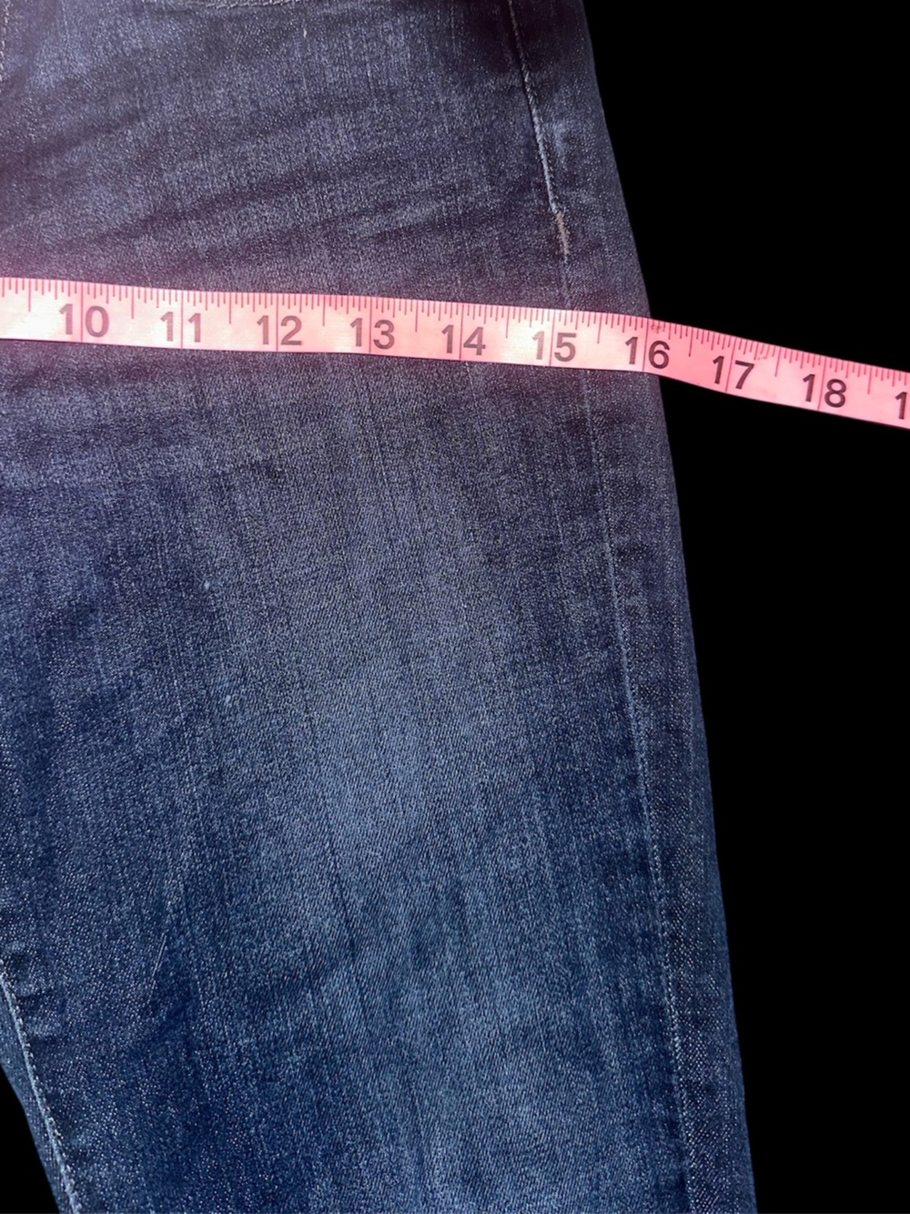 Banana Republic Slim Straight Jeans - Dark Blue Wash - Picture 6 of 8